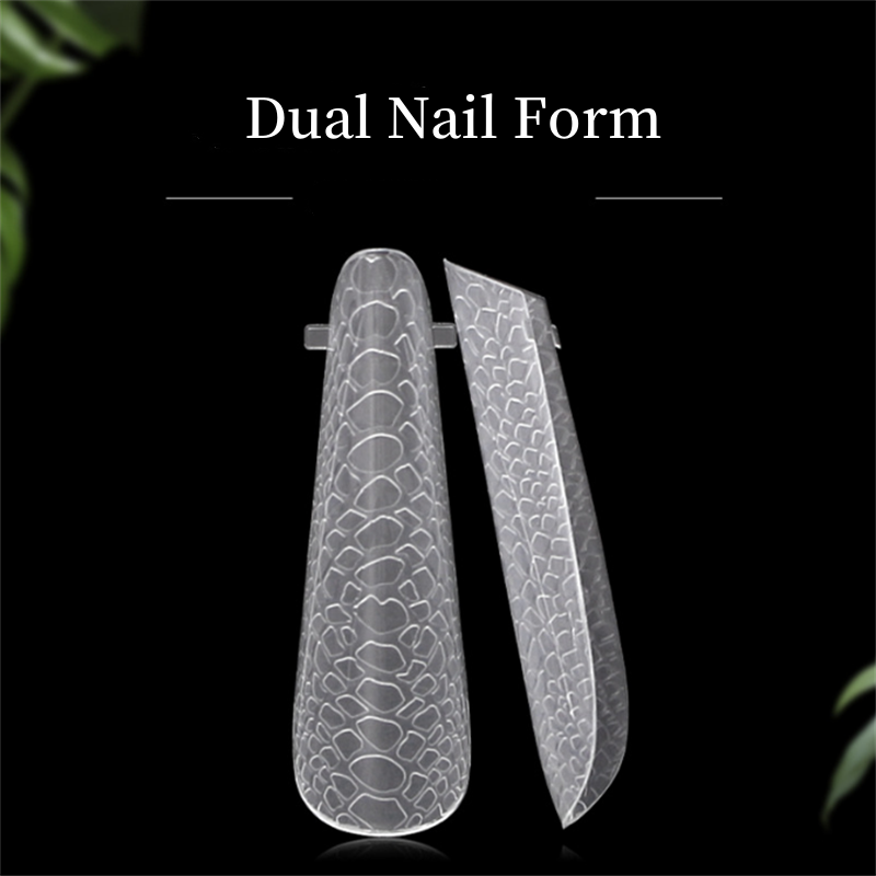 120PCS Pattern Dual Nail Form